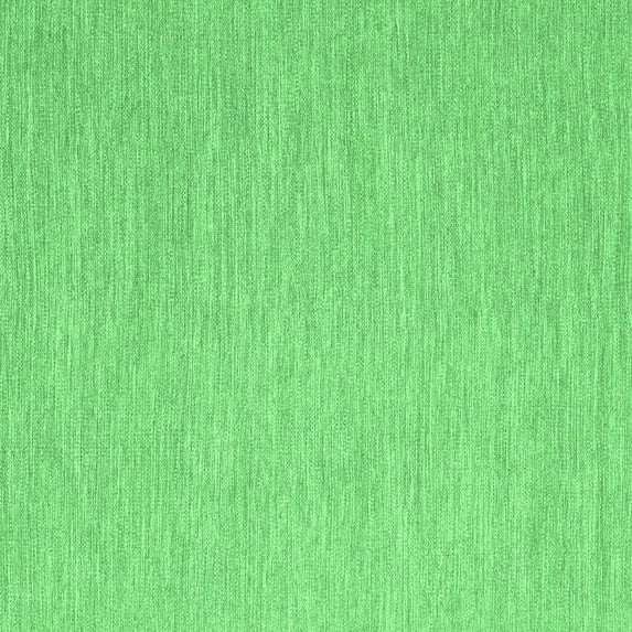 Ahgly Company Indoor Square Abstract Emerald Green Contemporary Area Rugs, 8' Square