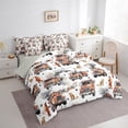thumbnail image 3 of Castle Fairy Cartoon Firefighter Car Bedding Comforter Set,Fire Truck Queen Bedding Sets, 3 of 8