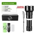 thumbnail image 1 of Professional Diving Flashlight XHP90 Powerful Underwater Lamp IPX8 Waterproof LED Torch High Power Flashlight Scuba Diving Light, 1 of 7