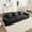 Black, variant on Newest Modular 3 Seat Boneless Sofa, Cloud Sectional Couch,Deep Seat, Modern Modular 3-Seat Sofa Couch,Throw Pillows Corduroy Fabric Camel