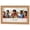 Bhutan, variant on 29x17 Frame Gold Real Wood Picture Frame Width 2.25 Inches | Interior Frame Depth 0.5 Inches |