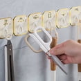 thumbnail image 4 of Gancho Adhesivo Para Puerta, Con Pegamento De Alta Viscosidad, Gancho Para Colgar En La Pared Con Diseño De 6 Filas Para Cocina, Para, 4 of 7