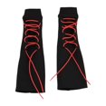 thumbnail image 2 of Calcetines holgados para muñecas en miniatura 1/6, juguete multifuncional resistente para muñecas. Rojo negro, 2 of 9