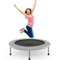 thumbnail image 1 of Goplus Trampoline Pliant Mini 38 Pouces Portable pour Entraînement Physique Récréatif Gris, 1 of 10