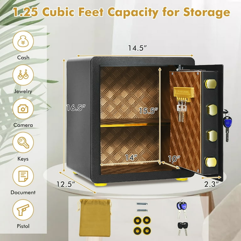 1.25 cu. ft. Home and Office Fire Safe 1.25 cu. ft. Home and Office Fire Safe