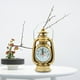thumbnail image 4 of Lámpara de aceite Reloj despertador / Números arábigos creativos clásicos coración Artículos de decoración Reloj de / para dormitorio Bronce Baoblaze Despertador, 4 of 8
