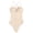 Apricot, variant on One-Piece Swimsuit for Women Tummy Control Ruched Suit Cutout U Wire Swim Suits Wine Red M