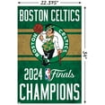 thumbnail image 3 of NBA Boston Celtics - 2024 NBA Finals Team Logo Wall Poster, 22.375" x 34", 3 of 5