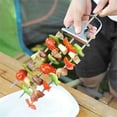 thumbnail image 3 of QUMIIRITY Fourchettes de Rôtisserie BBQ en Acier Inoxydable pour le Gril et la Rôtisserie avec Conception Ergonomique 2 Pcs, 3 of 8