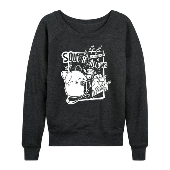 Squishmallows - Concert - Women's French Terry Pullover Sweatshirt