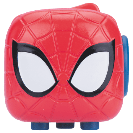 Antsy Labs Marvel Character Fidget Cube Spider-Man Design - Six Functional Sides w/ Anxiety Relief Stone
