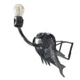 thumbnail image 4 of Bearachild Lámpara de Retro, lámpara artística de pez, farol de Metal, decorativa de pie para Bar, cafetería, arte, sala de estar y oficina Iluminación y accesorios, 4 of 6