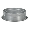 thumbnail image 1 of Unique Bargains 8 Inch Duct Connector Flange Metal Straight Pipe Exhaust Hose Flange, 1 of 5