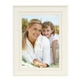 thumbnail image 2 of DesignOvation Kieva Solid Wood Picture Frame, Distressed Soft White 5x7, Pack of 6, 2 of 7