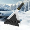 thumbnail image 5 of 100Fens Premium Oversized Ice Scraper with Ergonomic Foam Grip - Car Windshield Snow Scraper and Window Frost Remover for Cars, Trucks, and SUVs - No Scratch Design - Ideal for Gifts, 5 of 6