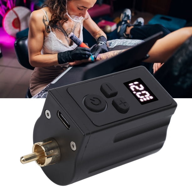Supply,Tattoo Power Motor Tattoo Supply Power Tattoo RCA 画材 Battery Lithium RCA Supply Power 画材