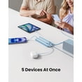 thumbnail image 3 of Cargador portátil Coowisty Slim Power Bank de 10000 mAh, azul, 3 of 8