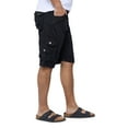 thumbnail image 3 of XRAY Jeans Mens Big & Tall Canvas Flat-Front Cargo Shorts, 3 of 8