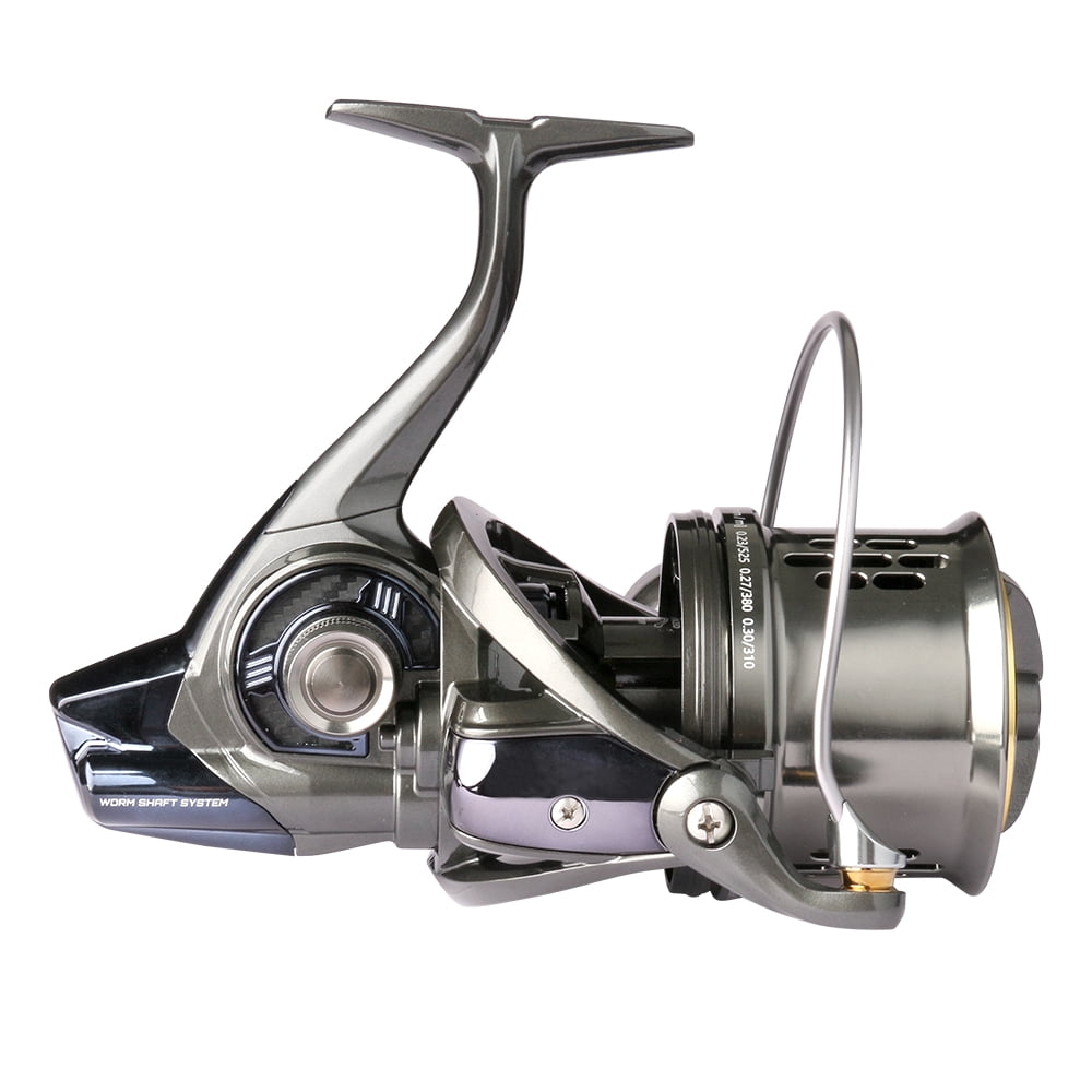 DEUKIO New Long Shot Jigging Spinning Reel 8000 10000 12000 Series 8+1BB Surf Fishing Reels 44LB Max Drag Saltwater Big Reel