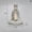 佛像B款, variant on VERNIDO Single Zen Buddha Statue with LED Candle Light, Choose Style: Meditation or Blessing Hand, Sandstone Resin Figurine Warm Glow, Yoga Meditation Decor for Shelf Altar Garden, 6.1 Inch