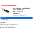 thumbnail image 2 of Stop Light Switch - Compatible with 1975 - 1978 GMC K25 1976 1977, 2 of 2