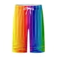 thumbnail image 3 of WILLBEST Pantalones Cortos de Playa para Hombre, de Primavera y Verano, con Cordón y Cintura Elástica, Transpirables, Suaves, para Uso Diario, con Bolsillos y Corbata., 3 of 4