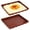 A, variant on Clearance! Zguuel Silicone Baking Tray with Dividers, Non-Stick Loaf Pan for Cake Bread Brownie - Lightweight