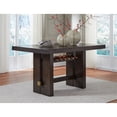 thumbnail image 2 of Signature Design by Ashley Burkhaus Dark Brown Counter Height Dining Table, 2 of 11