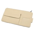 thumbnail image 4 of Visor Organizer Multi Component Durable Car Storage Bag Business Card beige Sharpla Organizador de parasol automático, 4 of 8