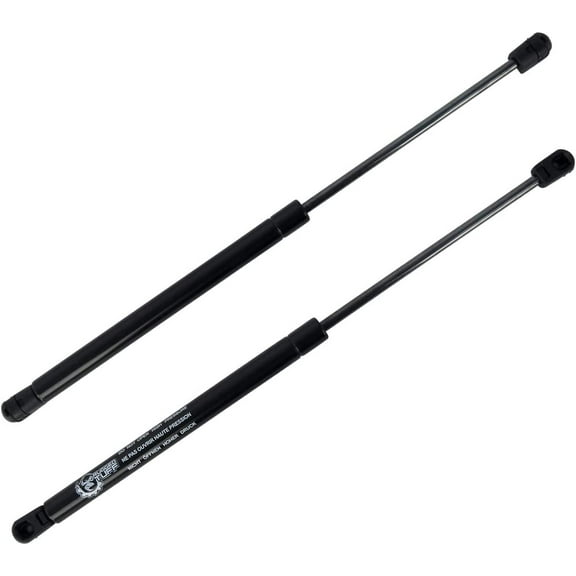 2 Tonneau Cover Lift Supports Gas Struts Shocks Extended Length 19-1/2", Compressed 11-3/4", 594N 4530 8195522 C1608055 Lifting Springs Arms Dampers Rods Rods