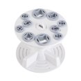 thumbnail image 1 of Limpiador Automático De Brochas Cosméticas, Puede Lavar Ropa Pequeña Máquina De Limpieza De Brochas Eléctricas Limpieza Profunda Y Suave Enchufe De EE. UU. UU. 100-240 V Parámetro, 1 of 7