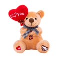 thumbnail image 4 of Oso de peluche, juguetes de peluche con relleno de animales, regalos del Día de San Valentín para novia, compañeros encantadores para dormir, regalos , Marrón claro, 4 of 8