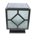 thumbnail image 2 of Outdoor LED Solar Power Pillar Light Lamp Waterproof for Villa Courtyard Wall Fence(white light, 2 of 6