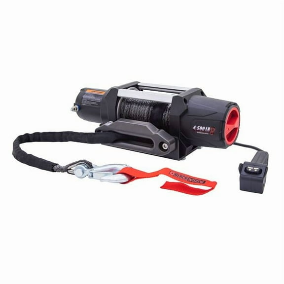 Black Widow Electric ATV/UTV Winch - 4,500 lb. Capacity