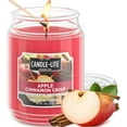 thumbnail image 1 of czcpp-Candle-LITE Scented Candles, Apple Cinnamon Crisp Fragrance, One 18 oz. Single-Wick Aromatherapy Candle with 110 Hours of Burn Time, Red Color (Individual Box), 1 of 4
