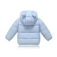 thumbnail image 5 of FDDMis Girls Jacket Boy Fleece Jacket Toddler Down Jacket Long Sleeve Shirts for Boys 14-16 Boys Baby Clothes New Born Winter Clothes Baby Girl Boys, Light Blue 5-6 Years, 5 of 8