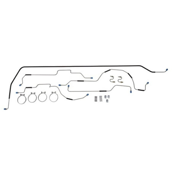 Omix-Ada by RealTruck | 16737.02 | Brake Line Kit, Full | OE Reference: MS00100 | Compatible with 1942-1945 Willys MB / Ford GPW