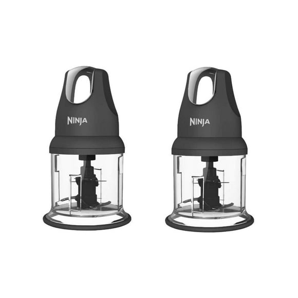 Picadora de alimentos Ninja Express Chop 200 W 500 ml gris NJ110GR x2