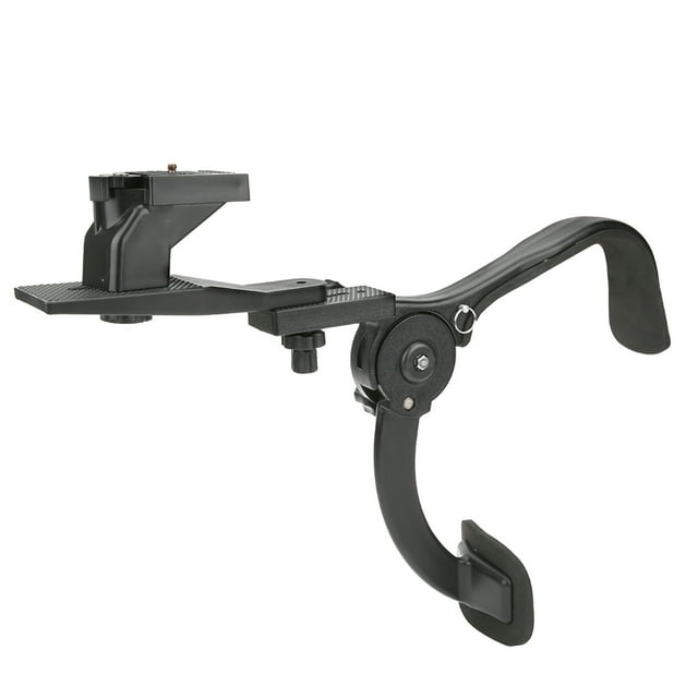 Camera Shoulder Mount,SR-500 Black Outdoor DSLR Shoulder Rig DSLR Camera Shoulder Mount Multi-Functional