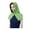 Green, variant on LShunze Cooling Hoodie Towels, Instant Cooling Towels for Neck and Face, UPF 50 Sun Protection, Ice Towel for Hot Weather, Head Towel for Sports, Camping, Cycling