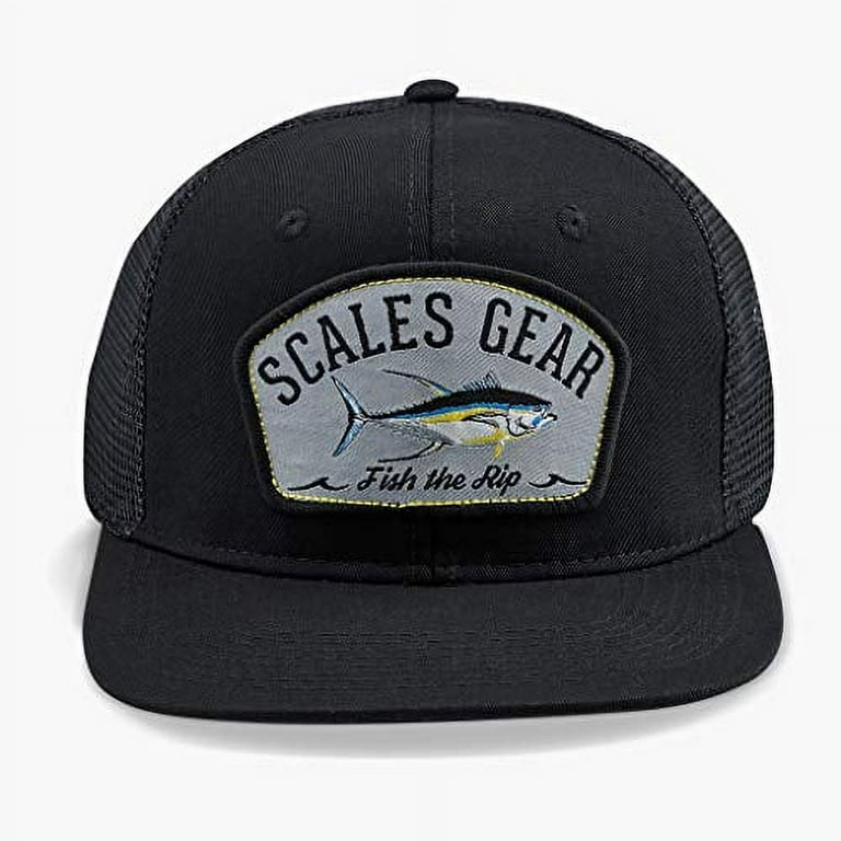 SCALES Fish The Rip Trucker Hat - Black