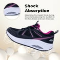 thumbnail image 3 of AiEles Women's Walking Shoes - Arch Support, Non-Slip, Shock Absorption, Breathable Mesh,Size 5.5-11, 3 of 8