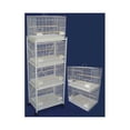 thumbnail image 2 of Lot of 6 Small Breeding Cages with One 4 Tie Stand - Black, 2 of 2