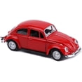 thumbnail image 3 of Coche Volkswagen Beetle Bug Vintage 1967 a escala 1/32 fundido a presión, 3 of 5