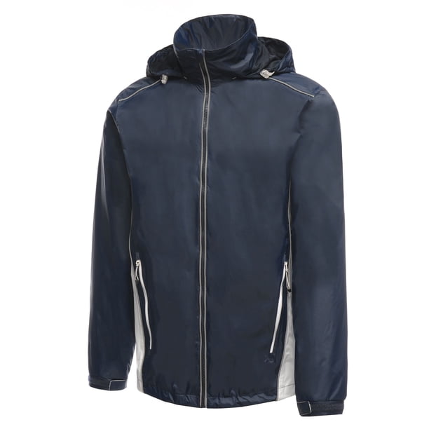 Regatta Activewear - Chaqueta impermeable modelo Moscow para hombre (Azul marino/ Blanco) Regatta UTRG2499_P