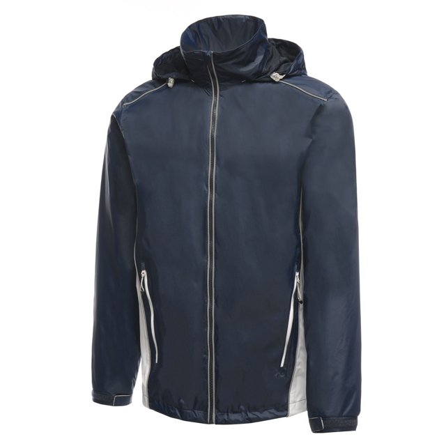 Regatta Activewear - Chaqueta impermeable modelo Moscow para hombre (Azul marino/ Blanco) Regatta UTRG2499_P