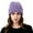 Purple, variant on AWZXDE Beanie Hats For Women Colorful Beaded Knitted Cap Versatile Style Warm For Autumn And Winter Beige