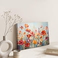 thumbnail image 6 of Wildflower Wall Art Colorful Floral Pictures Framed Printed Art for Bathroom Nature Botanical Canvas Prints Poster Modern Abstract Flowers Painting Artwork Living Room Bedroom Home Decorations, 6 of 6
