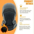 thumbnail image 4 of Ski Mask Balaclava Winter Mask Warm Skin-Friendly Neck Gaiter, 4 of 5