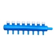 thumbnail image 2 of Milaget Aquarium Air Flow Control Valve Air Flow Control Valve Practical Multi-ports 8 Way, 2 of 9